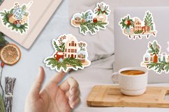 Christmas printable stickers / Christmas stickers PNG Product Image 3