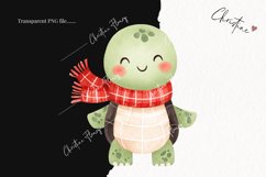 Cute Fall Animals With Scarf | Fall PNG Product Image 2