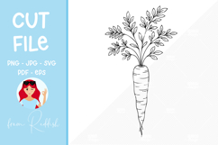 47 Easter Doodle Bundle Line Art Cut File Product Image 5