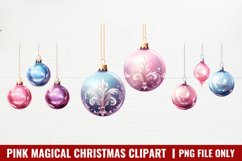 Pink Magical Christmas Sublimation Product Image 1