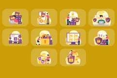 Data Security Illustration Pack Product Image 4