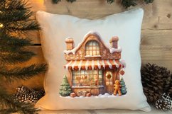 Christmas Santa House Clipart, Christmas PNG Product Image 4