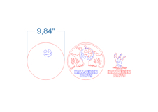 Halloween SVG laser cut file for Glowforge Product Image 4