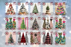 Christmas Tree Santa Sack Designs, Cartoon Christmas Bundle Product Image 4