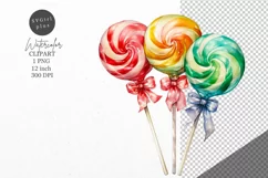 Christmas clipart, Candy clipart, Winter clipart Product Image 1