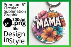 Mother's Day Round Sublimation Selection Product Image 1