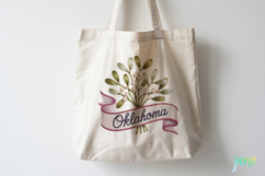 USA State Flowers Embroidery Clipart Product Image 5