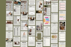 300 page Coach Workbook &amp; Ebook Kit Canva Product Image 4