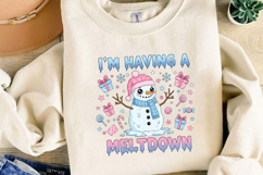 Funny Snowman Christmas Sublimation, Christmas Png Product Image 4
