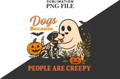 Ghosts dogs png design for T-shirts Product Image 2