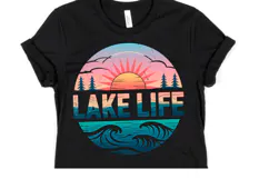 Lake Life svg | Svg Cut Files | Shirt Svg Product Image 1