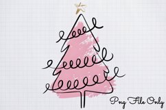 Minimalist Christmas Tree Sublimation Product Image 1