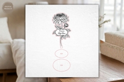 Mother's Day Flowers SVG Bundle | Glowforge | Laser Cut Product Image 4