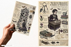 Ephemera Gothic Junk Journal Pages Product Image 4