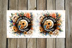 Coffee &amp; flowers | 4 Mug sublimation designs PLUS Product Image 4