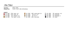 Cartoon dog cross stitch pattern embroidery file digital Product Image 4