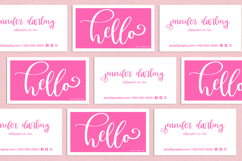 Dear Journal Calligraphy Script Product Image 4