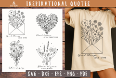 Inspirational Floral Quote Motivational Bundle Product Image 6