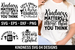 Kindness SVG Design - Love Grows Where Kindness Is Planted Product Image 1