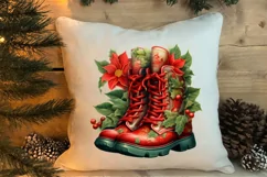 Fairy Christmas Sublimation Clipart, Fairy Christmas PNG Product Image 4