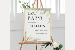 Baby Shower Welcome Template 14 Product Image 4