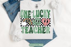One Lucky Teacher PNG | Teacher St Patrick&#039;s Day PNG Product Image 1