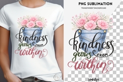 Kindness png design for T-shirts Product Image 4