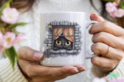 Cute Halloween Fall Sublimation Clipart Product Image 3