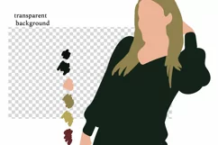 Abstract woman abstract girls Boho woman, Abstract people Product Image 5
