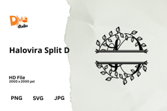 Halovira Split Monogram Product Image 1