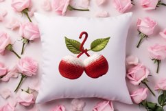 Crochet Valentines Day Clipart, Valentines Day Couplet Product Image 4