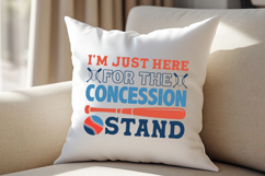 I'm Just Here for the Concession Stand SVG Product Image 4