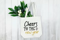 Cheers to the new year SVG, Happy New Year Product Image 3