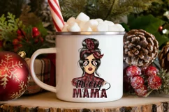 Merry Mama | Sublimation Design | Christmas PNG Product Image 4