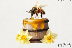 Spring Bees Clipart PNG Product Image 1