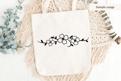Floral Divider SVG Product Image 4