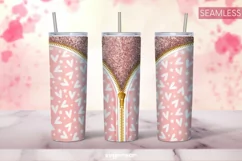 Valentines Day Tumbler Wrap | Skinny 20 oz | Sublimation Product Image 1