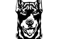 Doberman dog/Dog Svg/Png/Jpg/Ai/Vector purebred breed/Pet Product Image 6