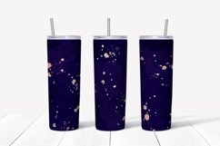 Halloween sublimation design. Skinny tumbler wrap design. Product Image 2