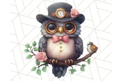 Vintage Steampunk Forest Animal PNG Clipart for Sublimation Product Image 4