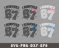 I Survived 67 Days of School Teachers Students Png Svg Product Image 2