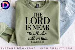The Lord Is Near to All Who Call on Him Psalm 145:18 Product Image 4