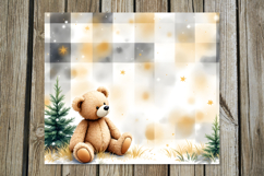 Christmas plaid | 4 retro xmas Sublimation Tumbler designs Product Image 4