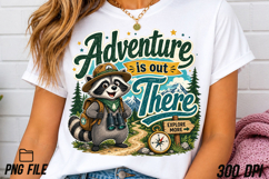 Adventure is out There Funny Animal PNG Product Image 4