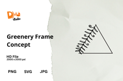 Greenery Frame Concept Product Image 1