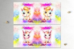 Watercolor Unicorn | kids Mug Sublimation design bundle, JPG Product Image 4