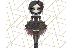 Gothic Halloween Clipart Dark Aesthetic PNG, Halloween Png Product Image 4