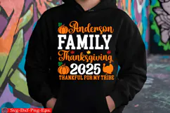 Thanksgiving 2025 PNG Funny Matching Crew Shirts,Family Product Image 7