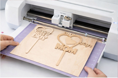 Happy womens day cake topper digital file laser cut cricut d Product Image 4