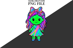 Zombie girl png design Product Image 2